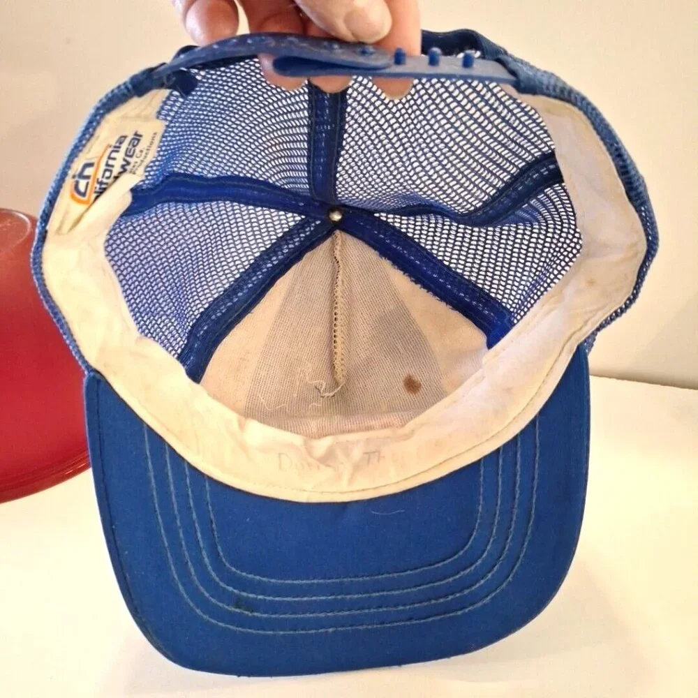 1982 Youth Walt Disney World Epcot Center Trucker Hat Snapback Child Vintage